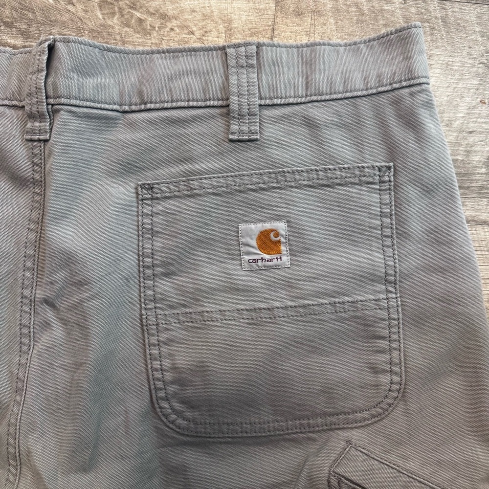 Carhartt Loose Fit Gray Utility Shorts Mens Sz. 38 - Picture 5 of 10